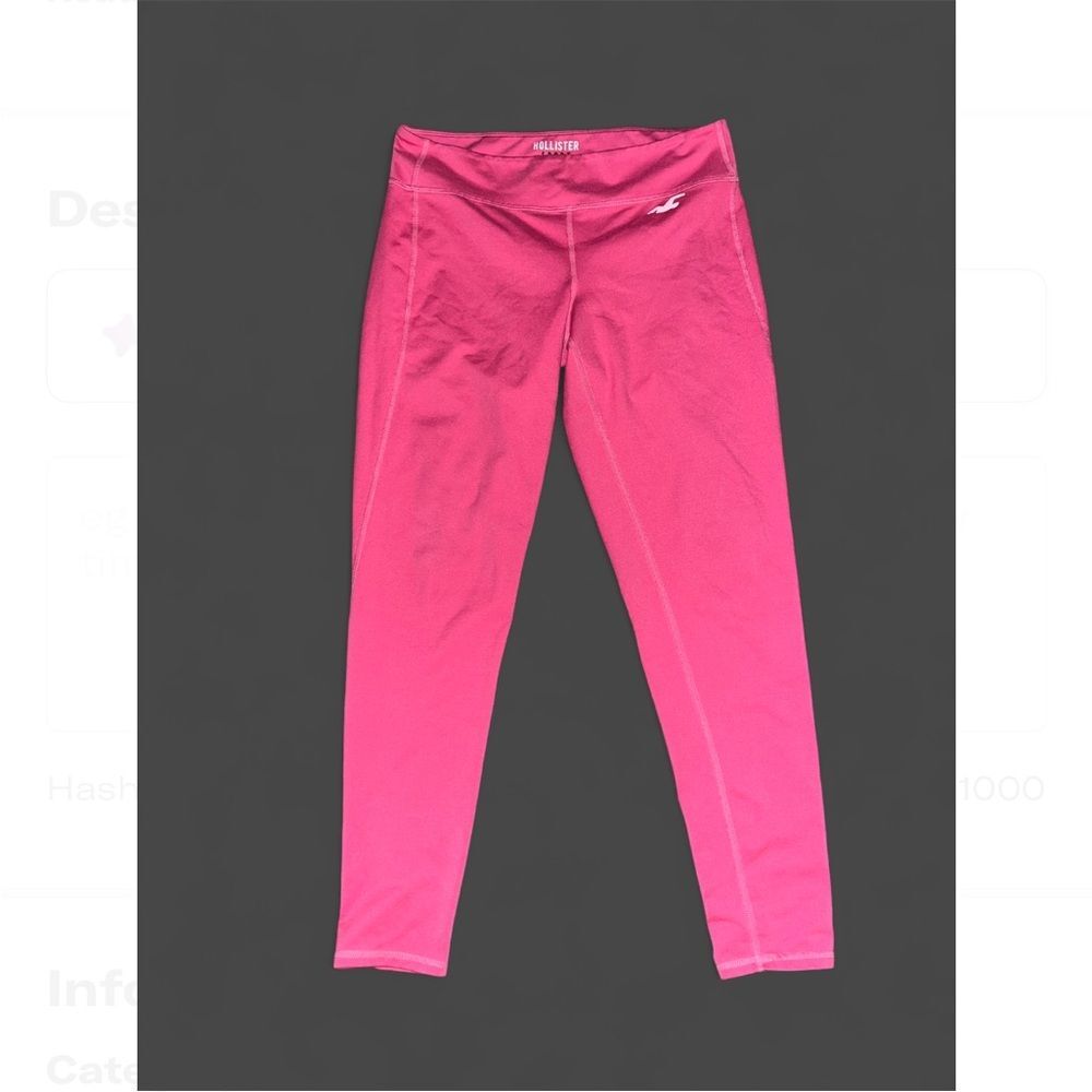 Hollister Sport Hot Pink Leggings size L y2k